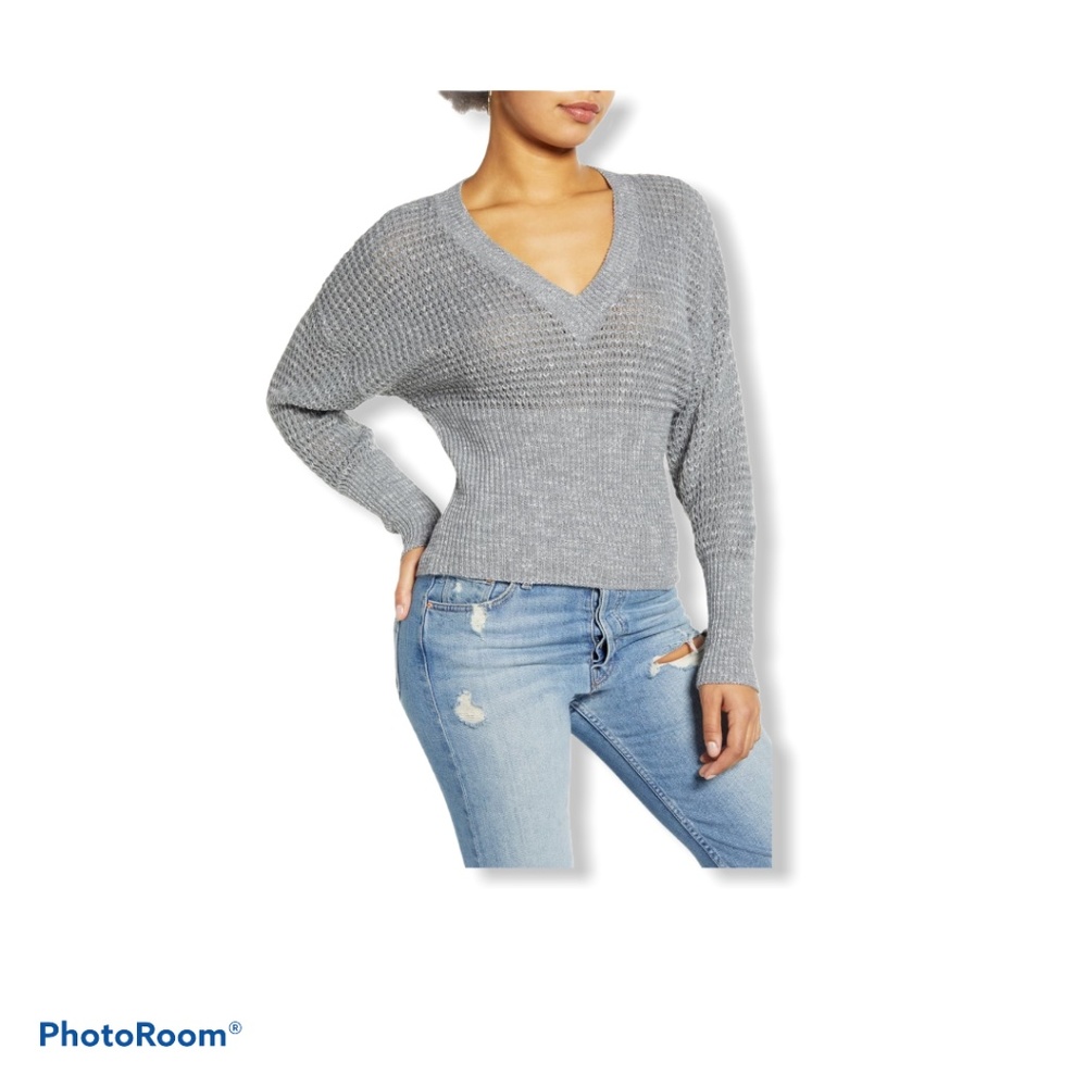 NWT Women’s Leith Dolman Sleeve V-Neck Sweater